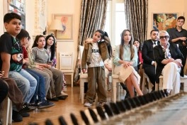 Maqsud İbrahimbəyov Yaradıcılıq Mərkəzində ustad dərsi keçirilib - FOTO
