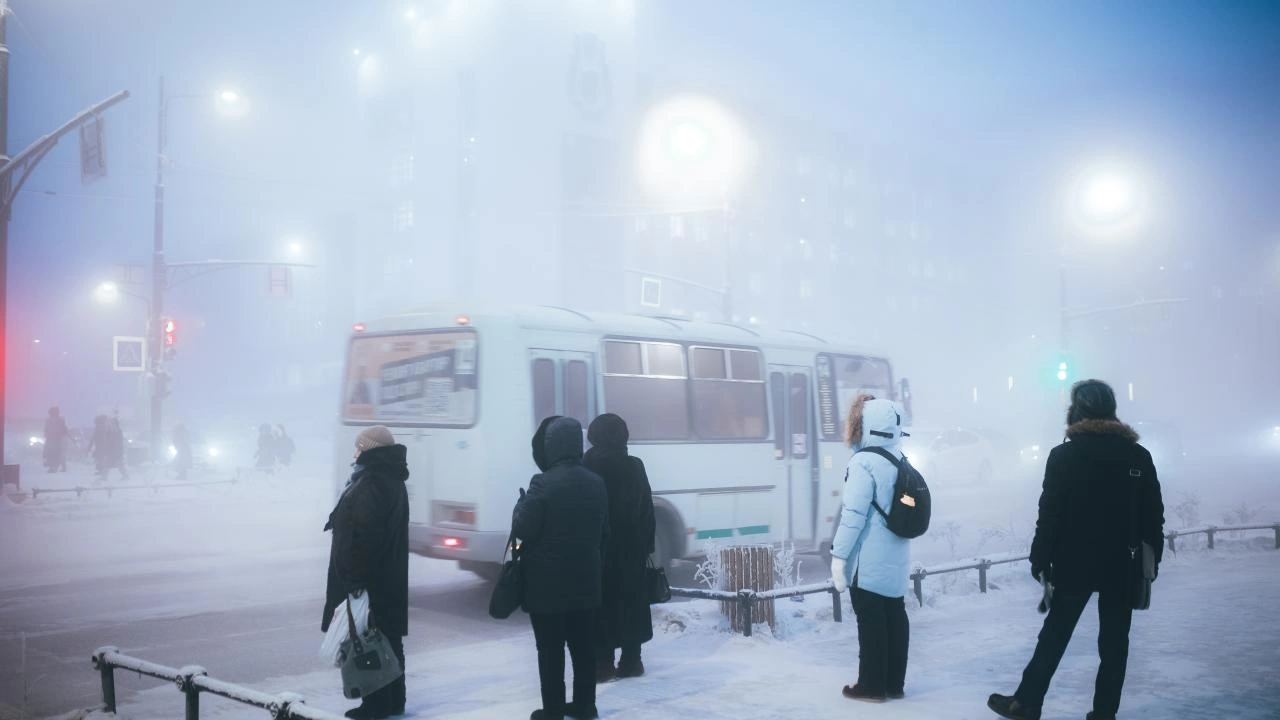 Yakutiyada mənfi 50 dərəcədəki yaşam  - Fotolar