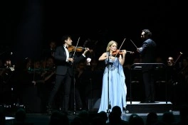 Montrödə Azərbaycanın incəsənət nümayəndələrinin iştirakı ilə qala konsert keçirilib - FOTO