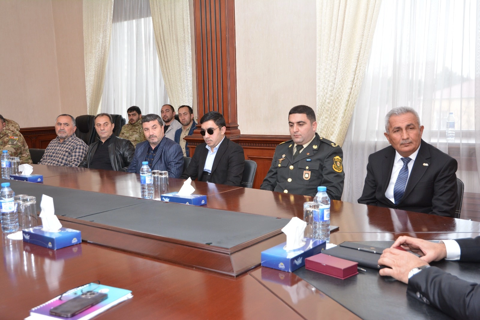 Abşeronda şəhid ailələri və müharibə iştirakçıları ilə görüş keçirildi  - Fotolar