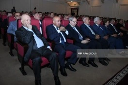 Professor İsfəndiyar Ağayevin “Cinayət Hüququ. Ümumi hissə” kitabının təqdimatı olub - FOTO