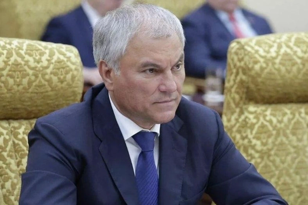 Vyaçeslav Volodin yenidən Rusiya Dövlət Dumasının sədri seçilib
