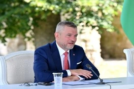 Azərbaycan və Slovakiya prezidentləri Şuşada mətbuata bəyanatlarla çıxış ediblər - FOTO - VİDEO - YENİLƏNİB-1