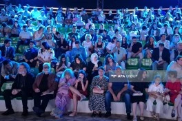 XV Qəbələ Beynəlxalq Musiqi Festivalında Özbəkistan müqiçilərinin konserti olub