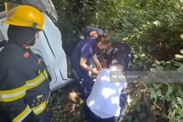 Qaxda yol qəzasında azyaşlı ölüb, 4 nəfər xəsarət alıb - YENİLƏNİB - FOTO