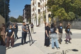Beynəlxalq səyyahlar Şuşada olublar - FOTO - YENİLƏNİB