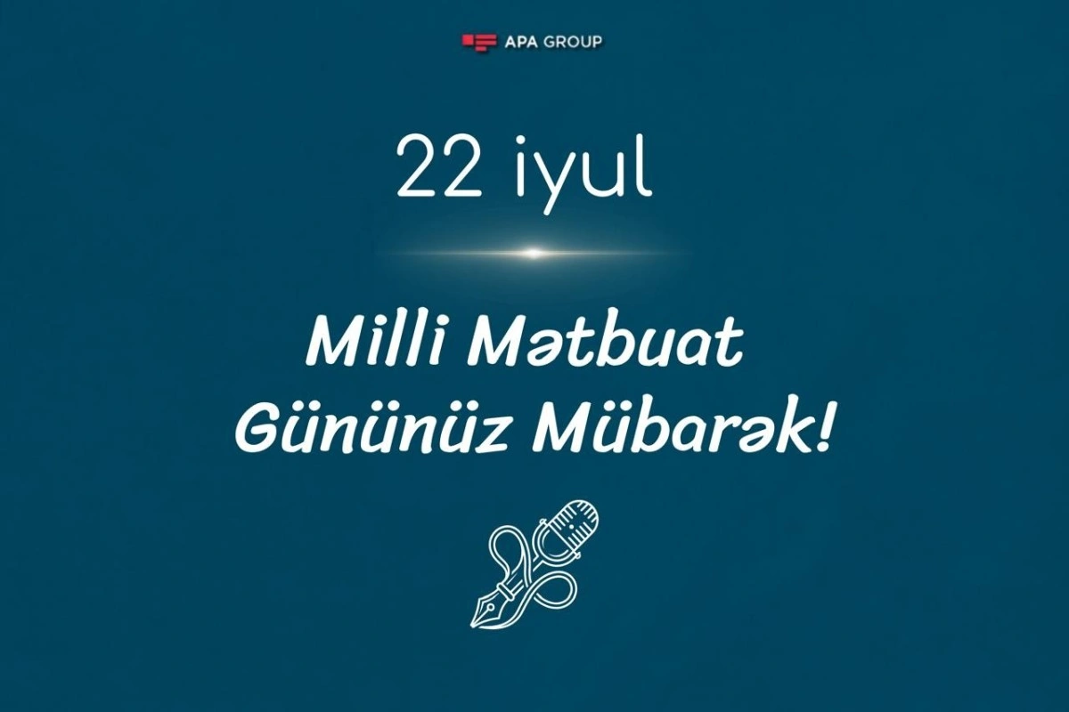 Azərbaycanda Milli Mətbuat Günüdür