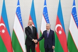 Daşkənddə Prezident İlham Əliyevin rəsmi qarşılanma mərasimi olub - FOTO