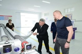 Xocalı şəhərində “Qarabağ Tekstil Evi” MMC istifadəyə verilib - FOTO