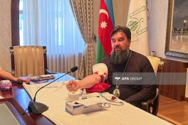 Dini konfessiya rəhbərləri Aşura günü ilə bağlı qanvermə aksiyasında iştirak edib - FOTO