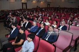 Professor İsfəndiyar Ağayevin “Cinayət Hüququ. Ümumi hissə” kitabının təqdimatı olub - FOTO