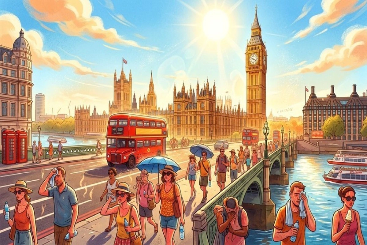 Britaniyada may ayı üzrə temperatur rekordu ikinci gün ardıcıl yenilənib