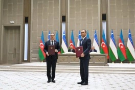 Daşkənddə Azərbaycan və Özbəkistan sənədlərinin imzalanması və mübadiləsi mərasimi olub - FOTO - YENİLƏNİB