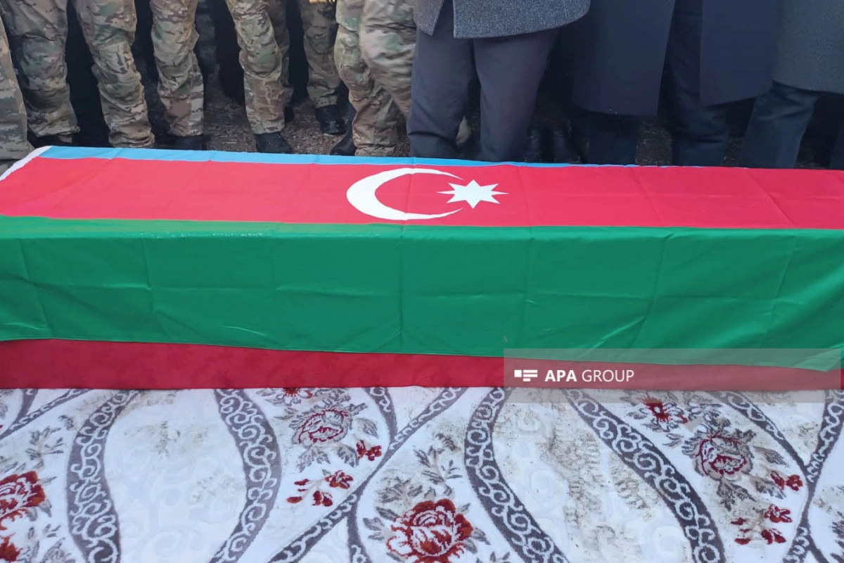 Şəhid hərbi qulluqçumuzla Tovuz rayonu, Qaraxanlı kəndində vida mərasimi keçirilir - YENİLƏNİB-2