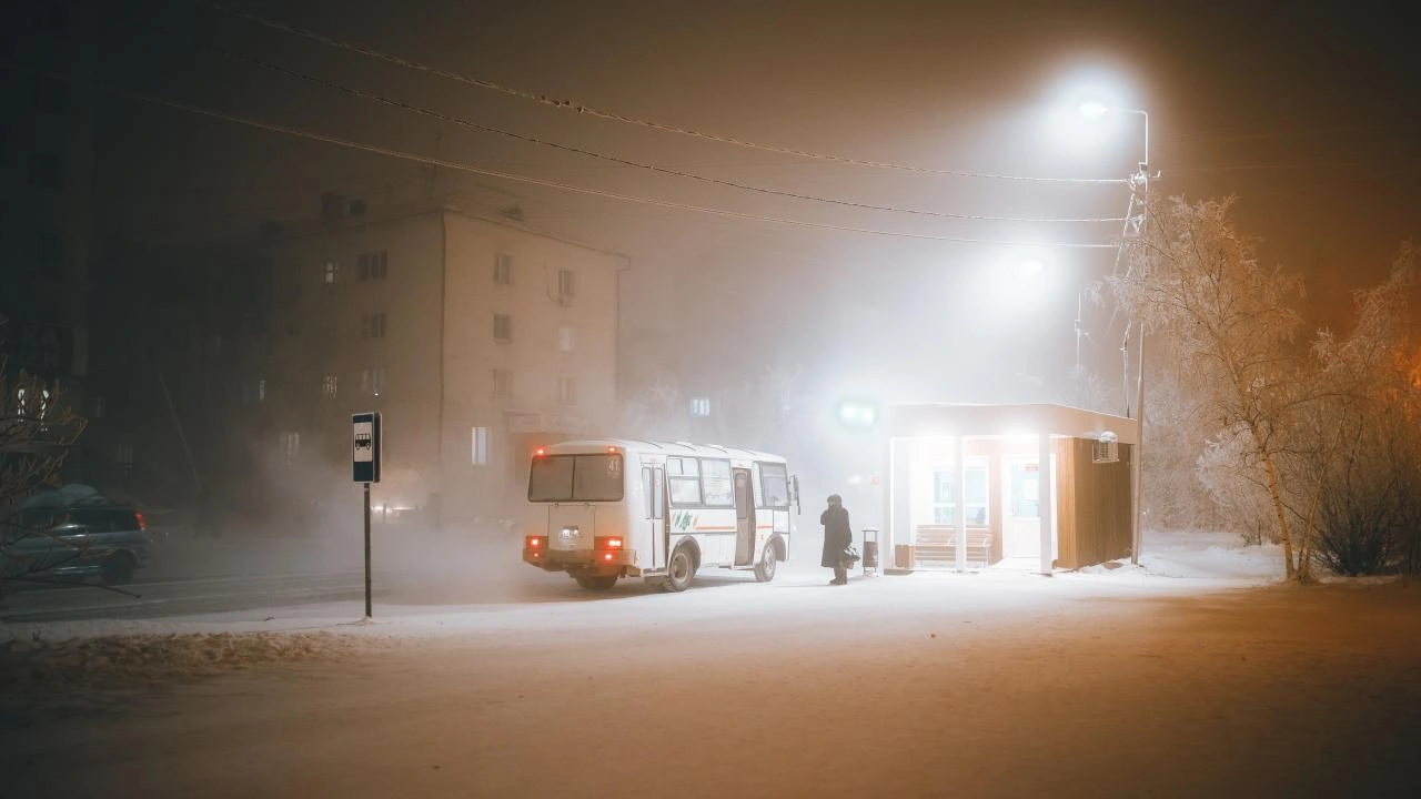 Yakutiyada mənfi 50 dərəcədəki yaşam  - Fotolar