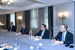 Ceyhun Bayramov Şimali Kipr Türk Respublikasının xarici işlər naziri ilə görüşüb