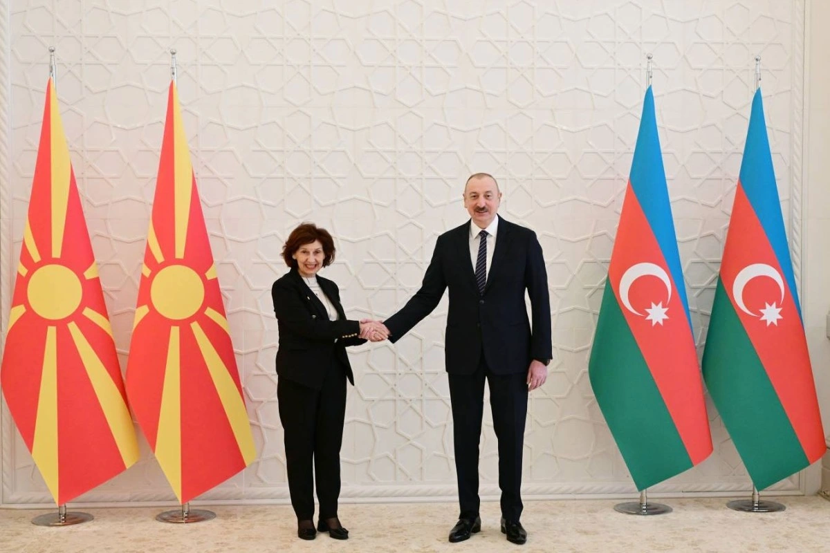 Şimali Makedoniya Prezidenti Azərbaycan liderini təbrik edib