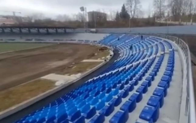 Xankəndi stadionundan ən son görüntülər  - Video