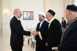 Prezident İlham Əliyev Bakıda keçirilən beynəlxalq konfransların iştirakçılarını qəbul edib - YENİLƏNİB