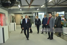 Bakıda Qırğız Ticarət Evinin açılış mərasimi keçirilib - FOTO