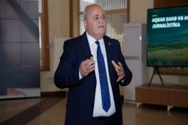 1 Noyabr – Kənd Təsərrüfatı İşçiləri Günü münasibətilə jurnalistlər üçün maarifləndirici təlim keçirilib - FOTO