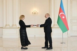 Azərbaycan Prezidenti Estoniyanın yeni səfirini qəbul edib - FOTO