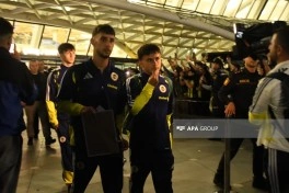 "Fənərbaxça" Bakıya gəlib - VİDEO - FOTO