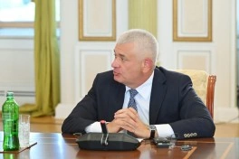 Prezident İlham Əliyev TDT-yə üzv ölkələrin təhlükəsizlik üzrə rəhbər şəxslərini qəbul edib