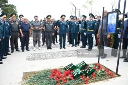 General-mayor Abbasəli Novruzov dəfn edilib - FOTO