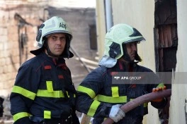 Binəqədi-Novxanı-Mehdiabad yolunda obyektdə yanğın məhdudlaşdırılıb - YENİLƏNİB-2 - FOTO - VİDEO