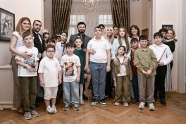 Maqsud İbrahimbəyov Yaradıcılıq Mərkəzində ustad dərsi keçirilib - FOTO