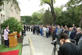 Ankara Universitetində Əhməd bəy  Ağaoğlunun barelyefi və adına auditoriya açılıb - FOTO