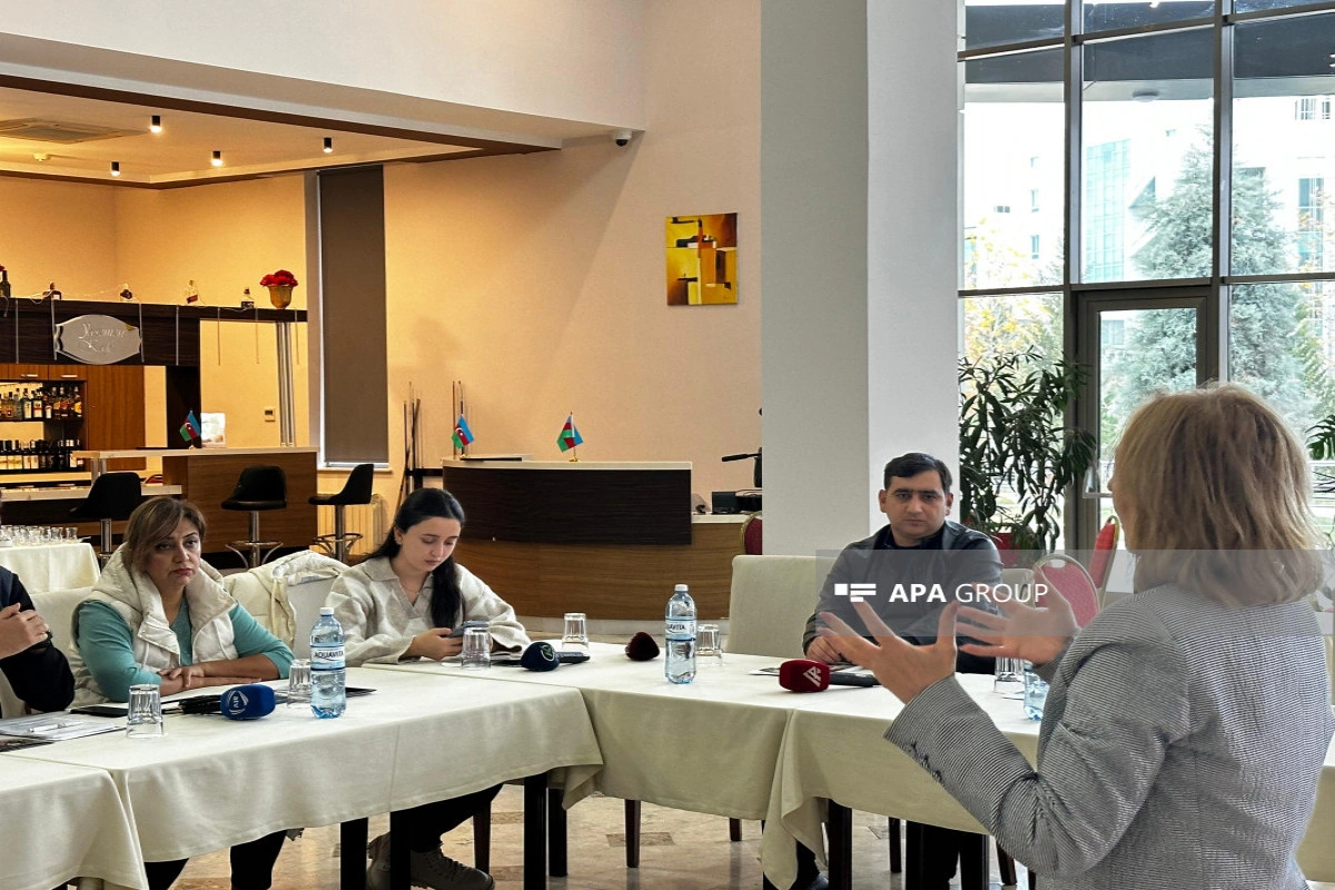 BQXK Naftalanda media üçün məlumat sessiyası keçirib