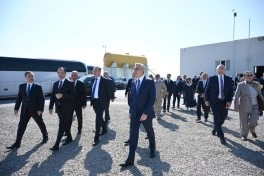 Əlaqələndirmə Qərargahının üzvlərinin Ağdərə və Xocalıya səfəri başlayıb