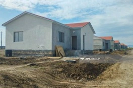 Ağdamın Baş Qərvənd və Eyvazxanbəyli kəndləri sürətlə yenidən qurulur - FOTO