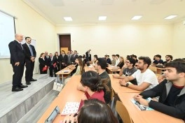 Türkiyənin Ali Təhsil Şurasının sədri Türkiyə–Azərbaycan Universitetini ziyarət edib