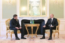 Prezident İlham Əliyev Ramzan Kadırovu qəbul edib