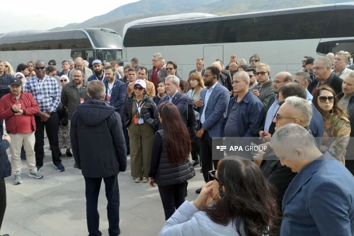 “İtkin düşmüş şəxslər üzrə Bakı Dialoqu” çərçivəsində keçirilən IV Beynəlxalq Konfransın iştirakçılarının Qarabağa səfəri başa çatıb