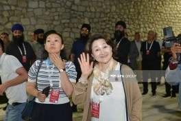 Xarici qonaqlar Şuşada Qarabağ küçəsi ilə tanış olublar