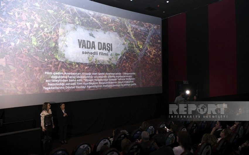 “Yada Daşı” sənədli filminin təqdimat mərasimi keçirildi  - Fotolar