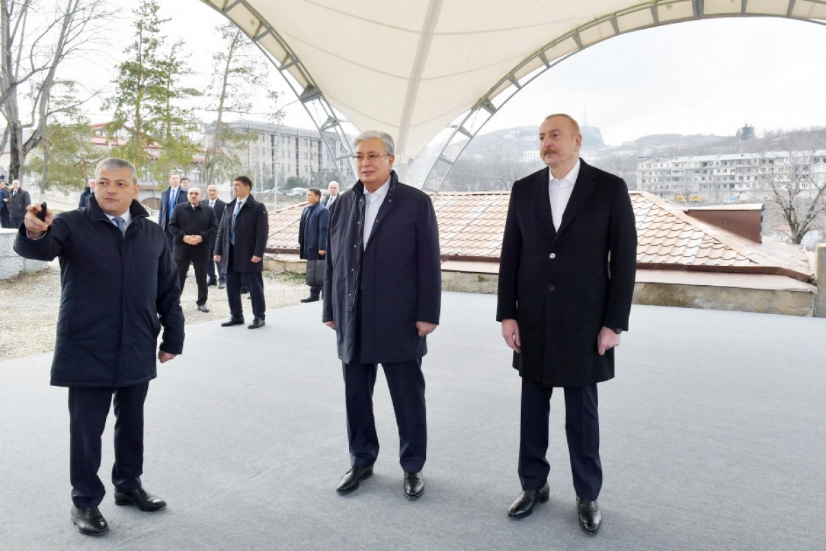 Azərbaycan və Qazaxıstan prezidentləri Şuşaya səfər ediblər - YENİLƏNİB