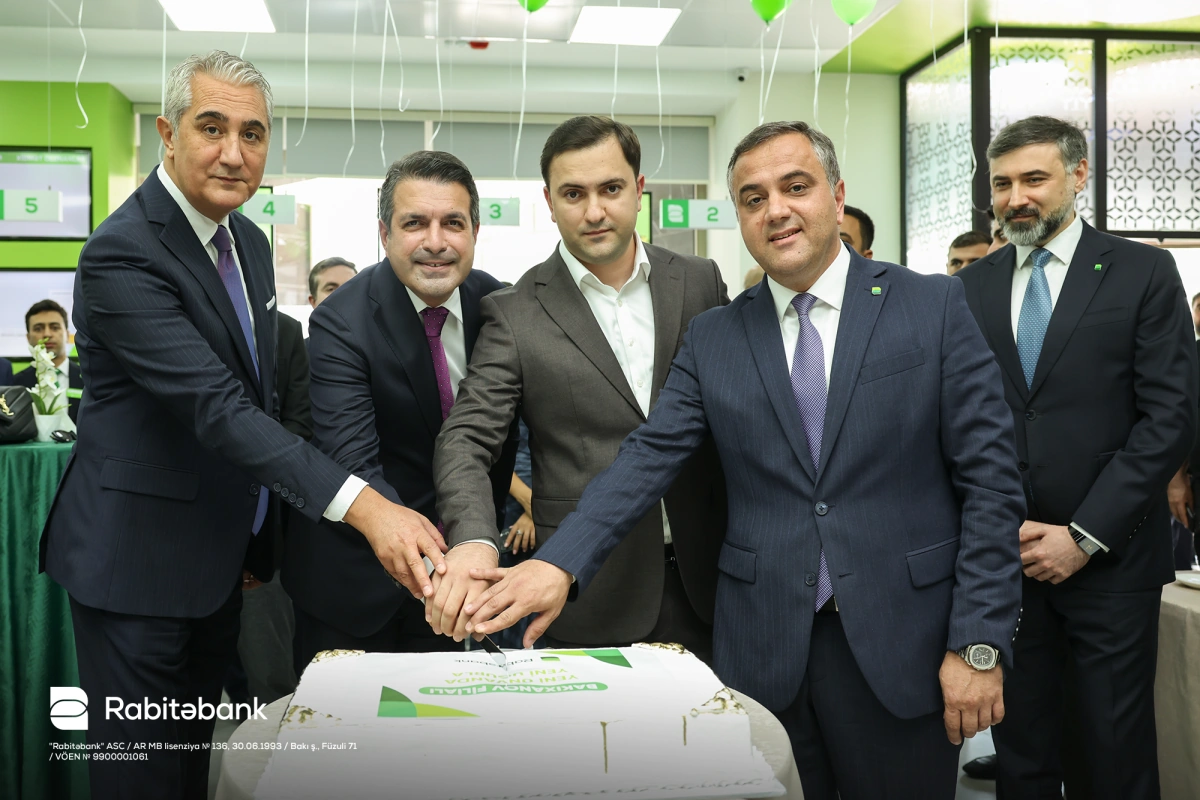 Rabitəbank 32-ci filialını Bakıxanovda açıb - FOTO