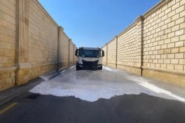 Bakıda iməclik keçirilib, şəhər yuyulub - FOTO