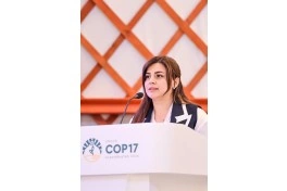 Deputat Pərvanə Vəliyeva COP17-də iştirak edib