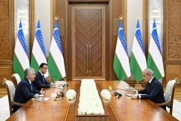 Mikayıl Cabbarov Özbəkistan Prezidenti Şavkat Mirziyoyev tərəfindən qəbul olunub
