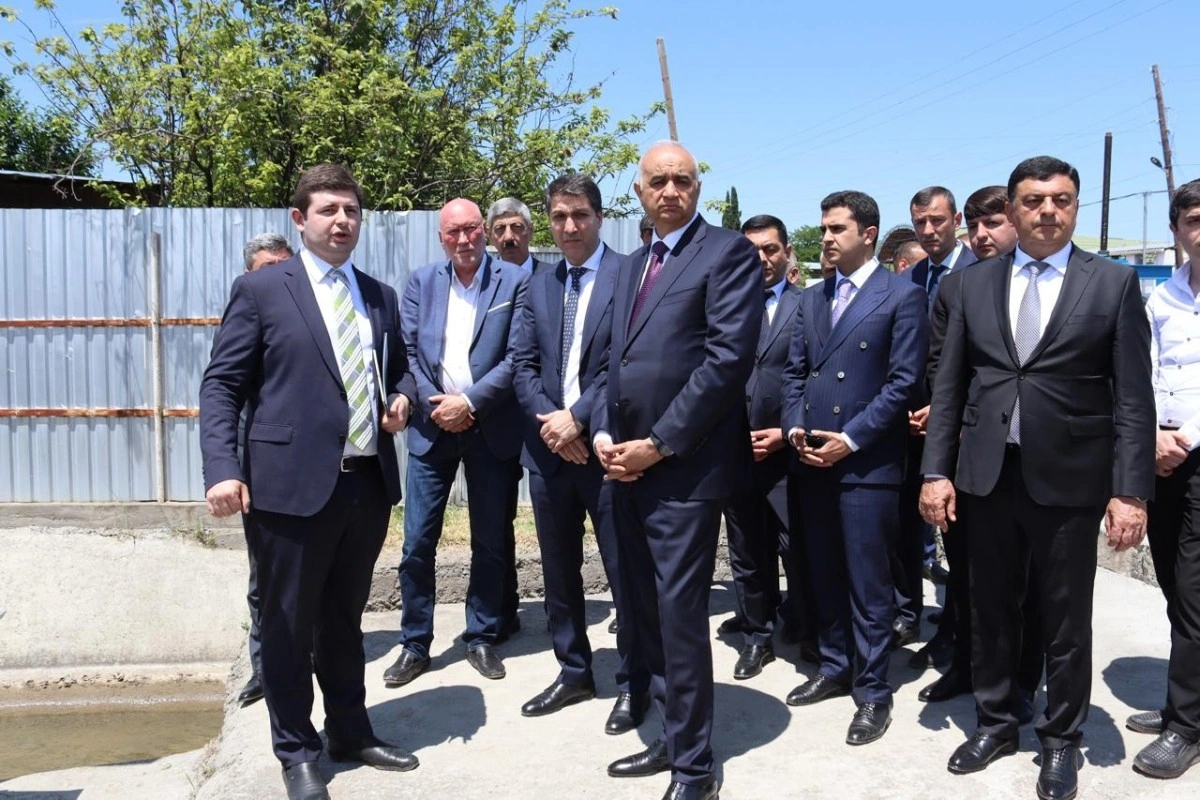 Azərbaycanda ilk qabaqcıl su idarəetmə və su ölçmə texnologiyası Ağstafada istifadəyə verilib
