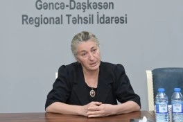 Elm və təhsil naziri Gəncədə vətəndaşları qəbul edib