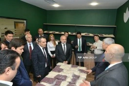Bakıda Qırğız Ticarət Evinin açılış mərasimi keçirilib - FOTO
