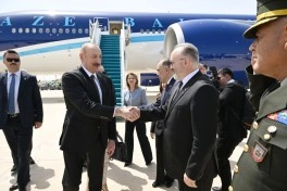Prezident İlham Əliyev Türkiyəyə işgüzar səfərə gedib