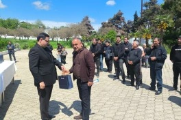 Növbəti köç karvanı Xocavənd şəhərinə çatıb, açarlar təqdim olunub - FOTO